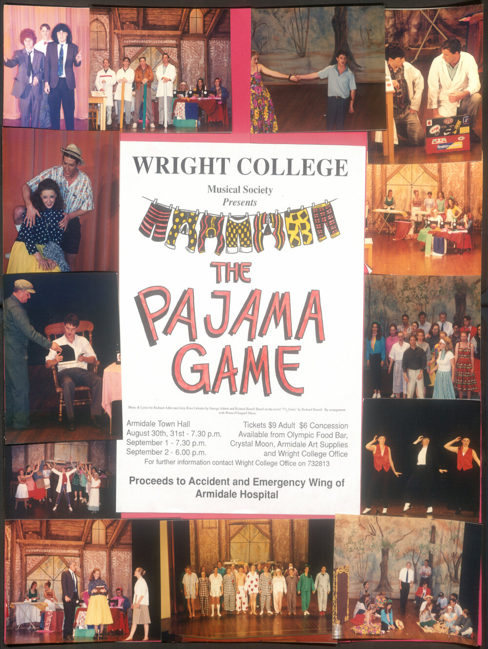 Wright College Musical Society presents The Pajama Game