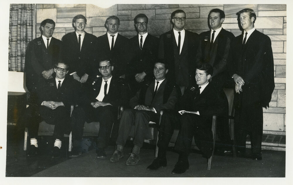 Wright College Common Room, 1960