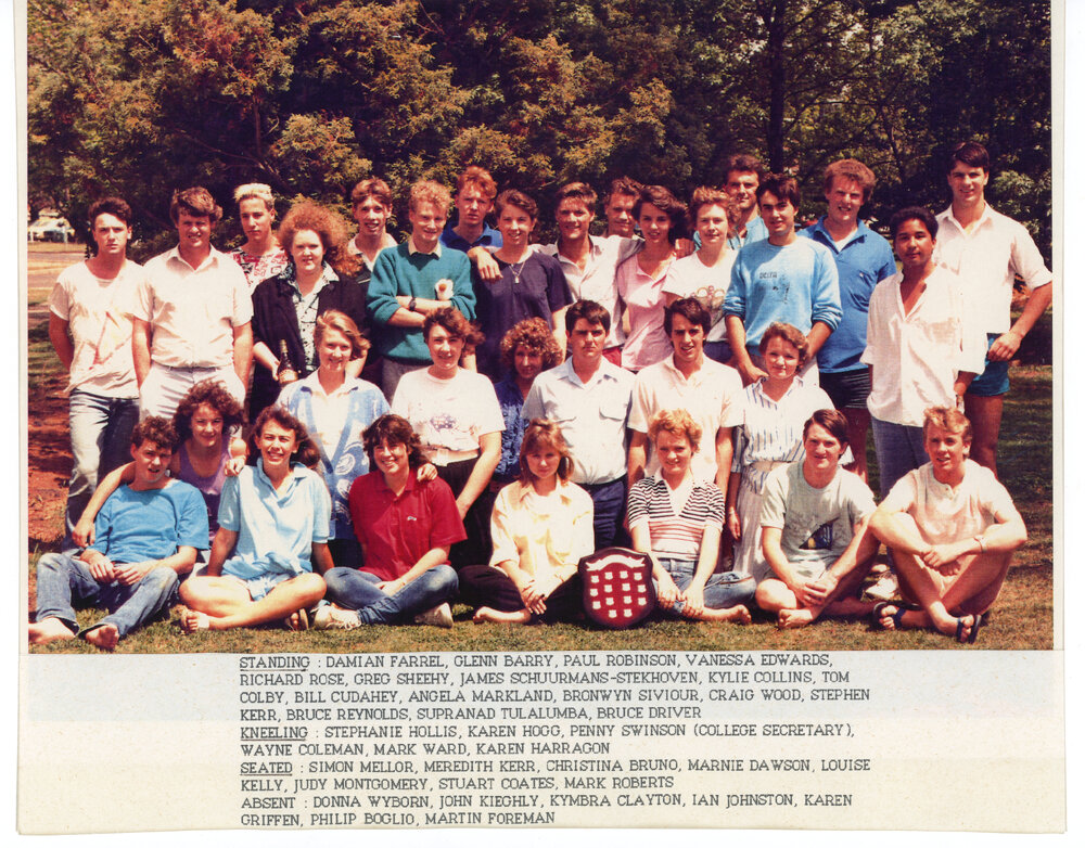 Wright College Residents, 1986