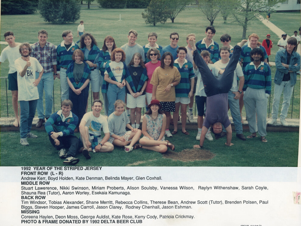 Wright College "1992 Year of the Striped Jersey"