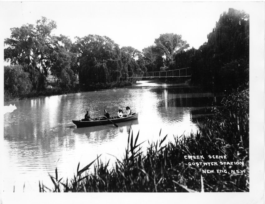 Creek scene, Gostwyck Station, New England, NSW