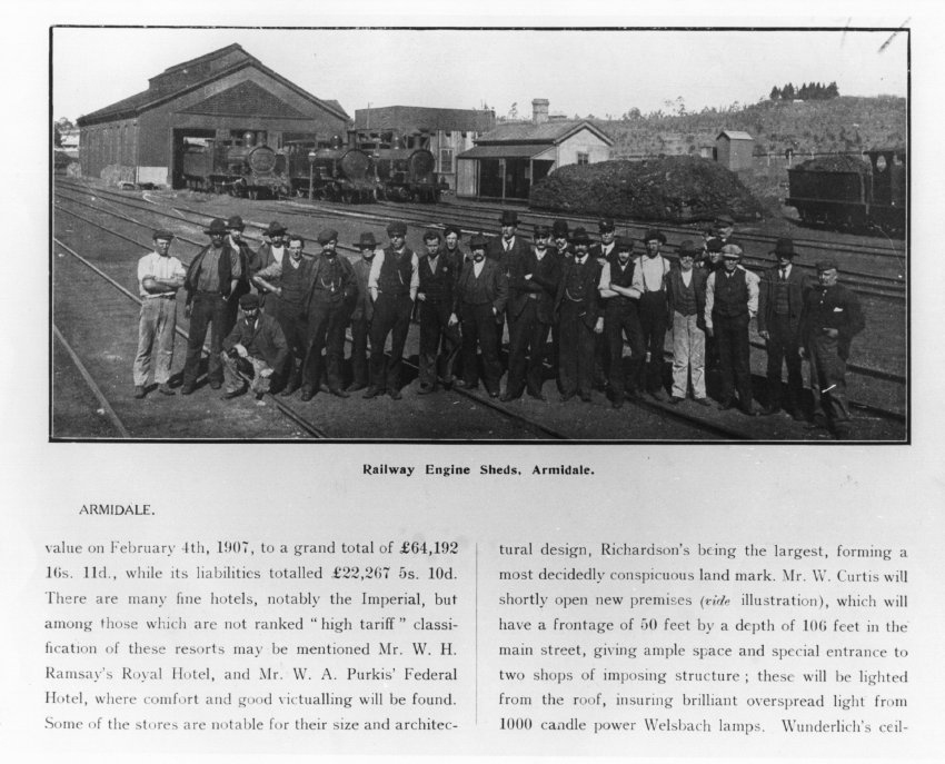 Railway Engine Sheds, Armidale