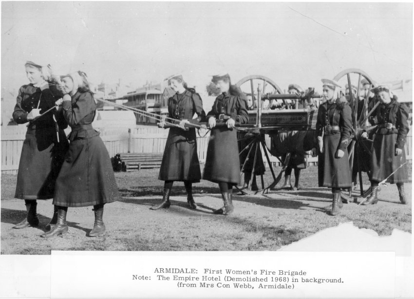 First Women's Fire Brigade, Armidale