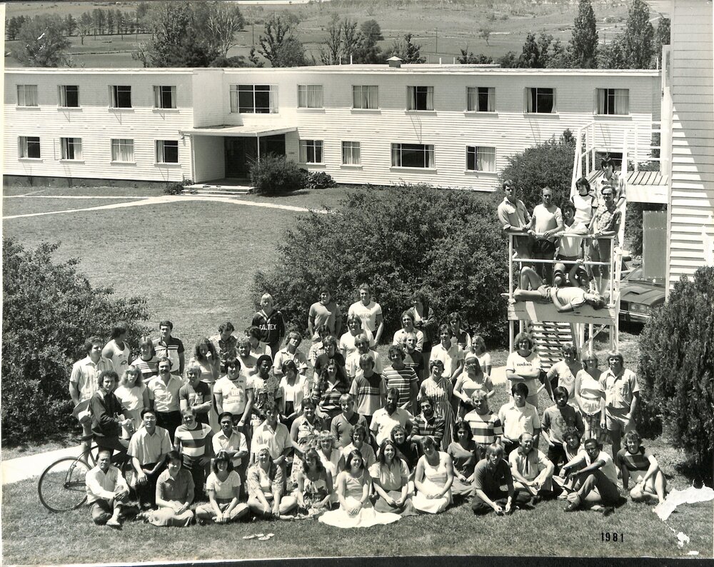 Wright College residents, 1981