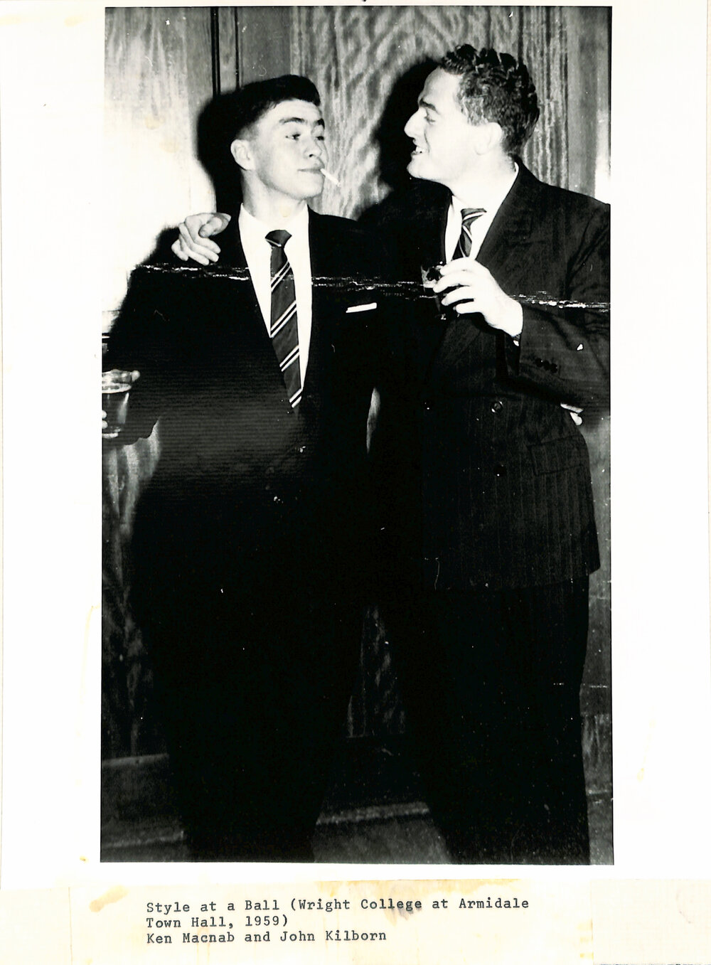 Ken Mcnab and John Kilborn, 1959