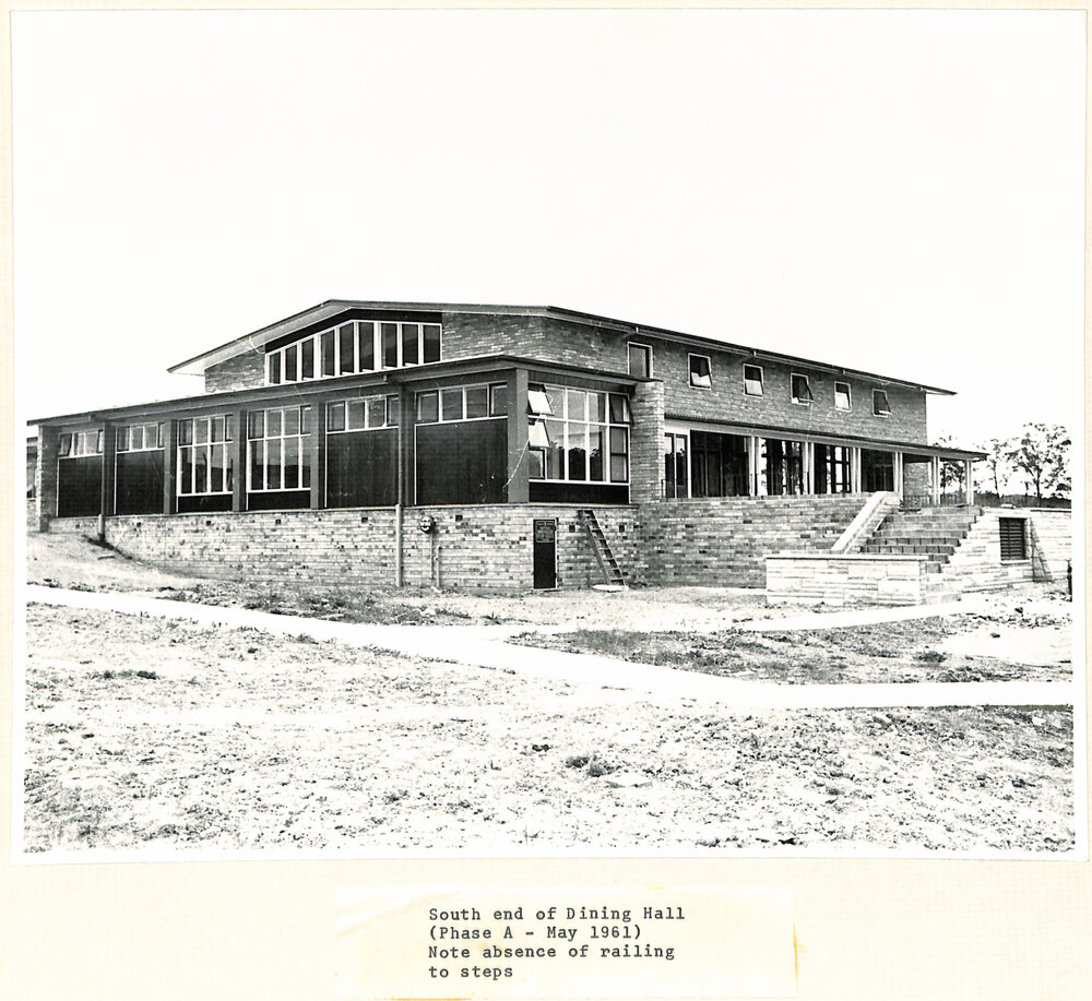 South end of Wright College Dining Hall, 1961
