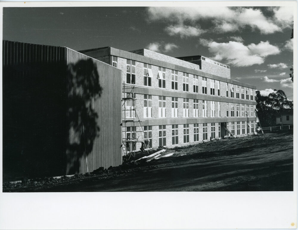 Physics Department under construction