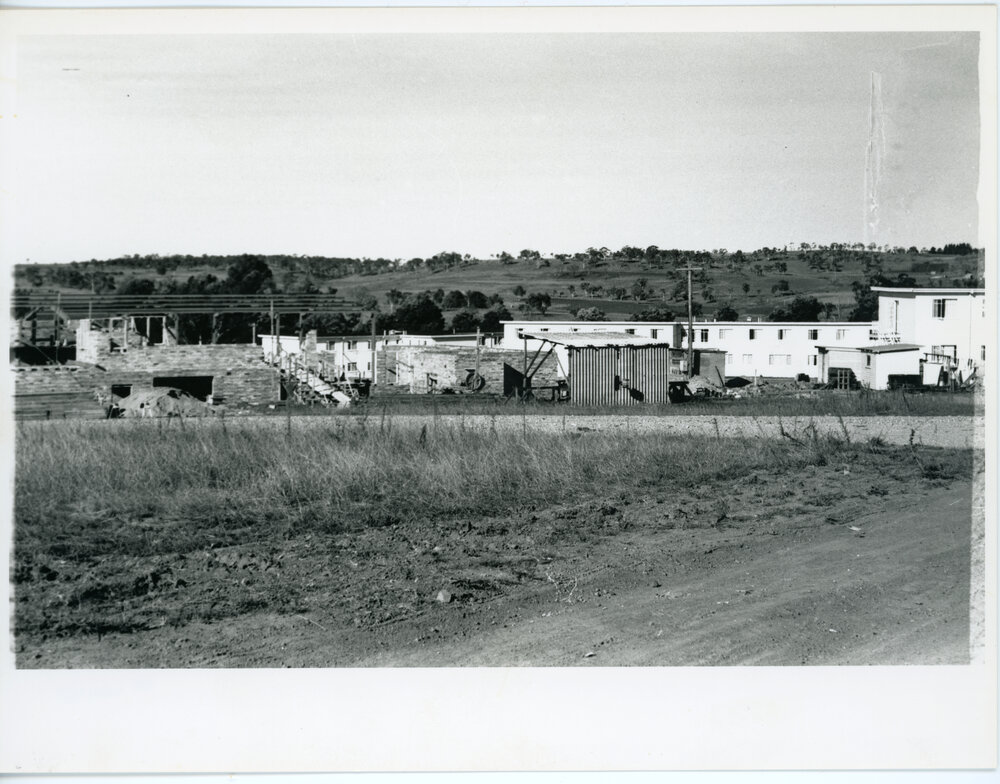 Wright College under construction