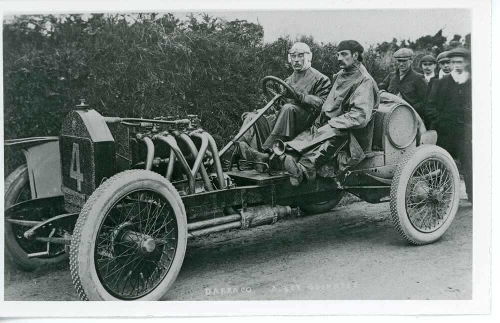 Vintage racing cars