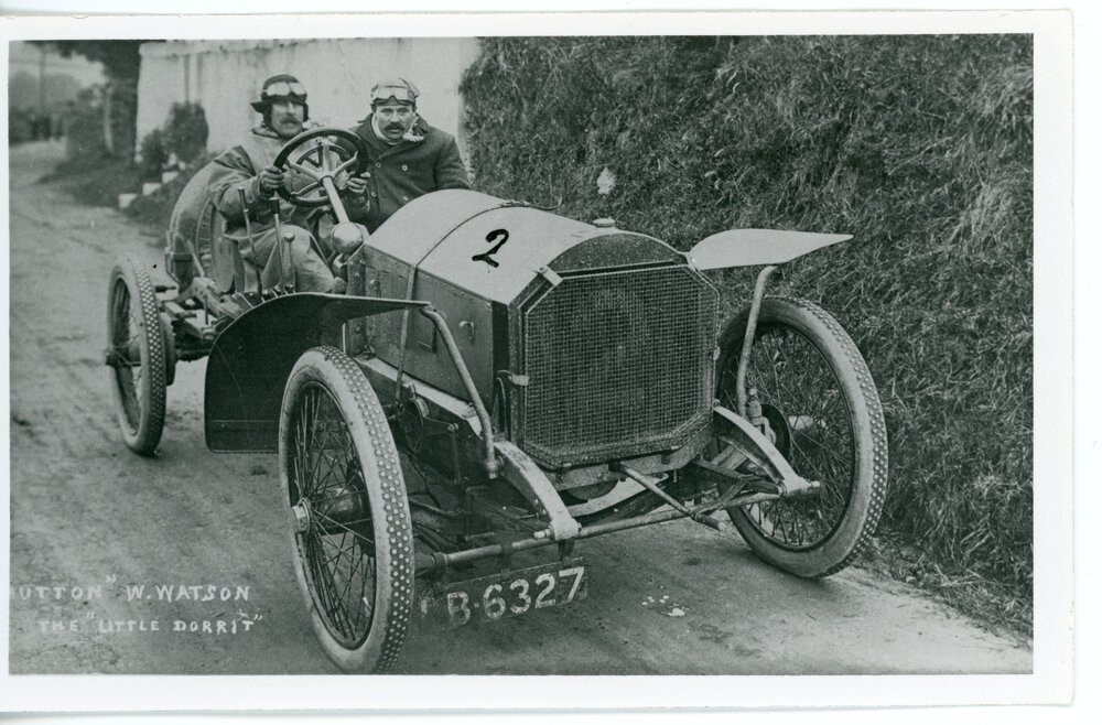 Vintage racing cars