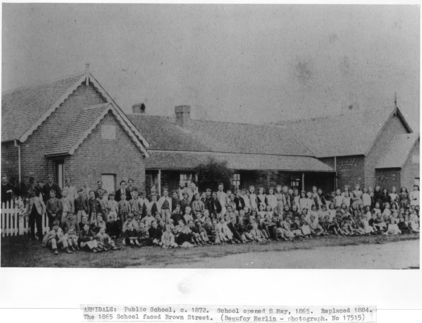 Armidale Public School, c. 1872