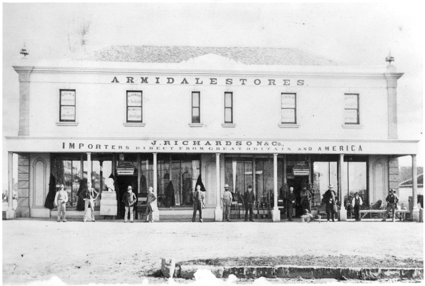 Richardson's Store, c. 1872
