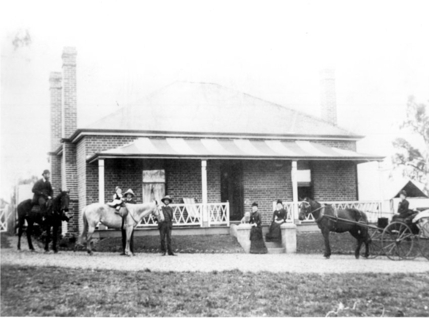 Clovelly House, 1885