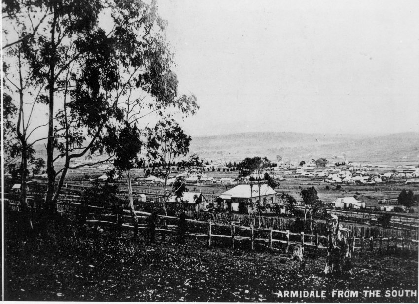 Armidale, from the south, c.1895