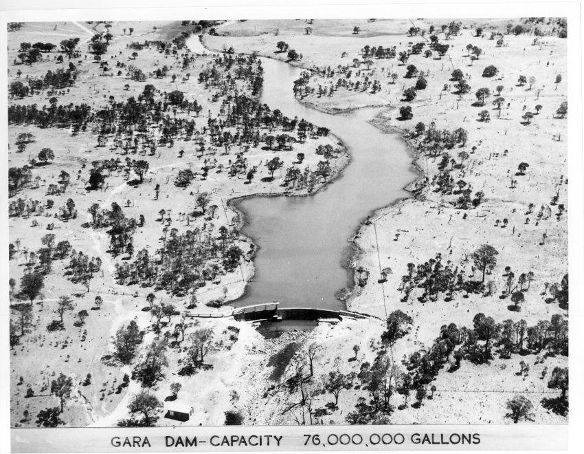 Gara Dam, completed 1954