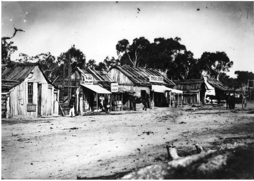 Street scene, Tingha NSW, c. 1880