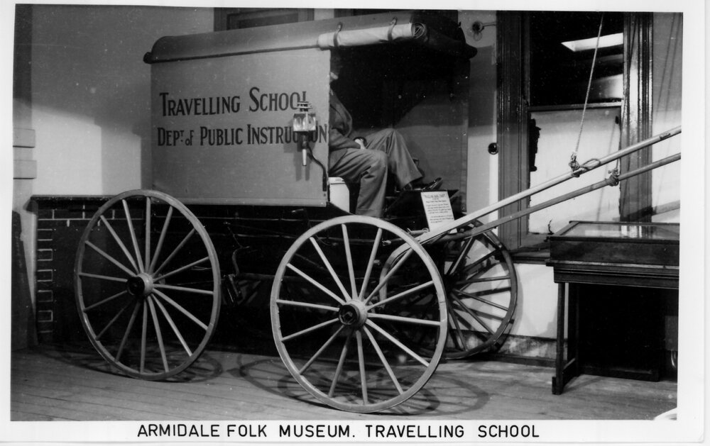Armidale Folk Museum Travelling School, c. 1970