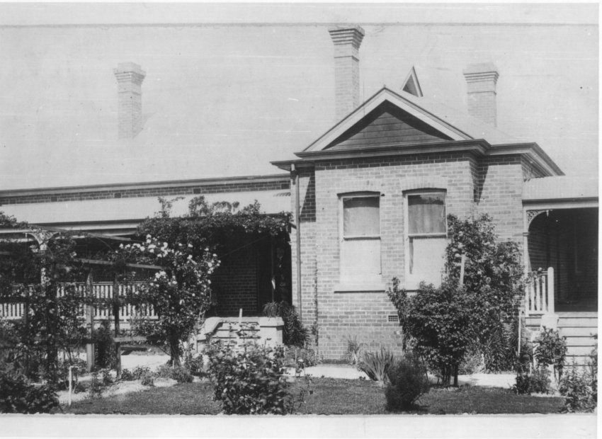 "Sturry", house and front garden 