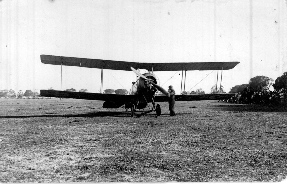 Biplane RFC, West Maitland