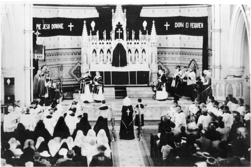 Funeral of Most Rev. Patrick Joseph O'Connor, D.D., third Roman Catholic Bishop of Armidale, died 15 July 1932