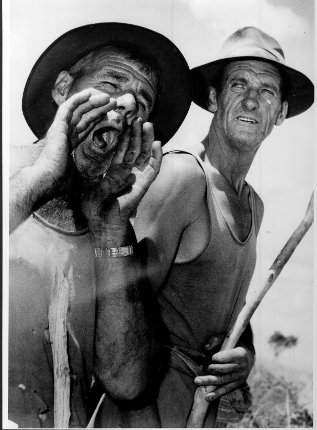 Stephen Walls (Little Boy Lost): Searchers using the Australian cooee to make contact.