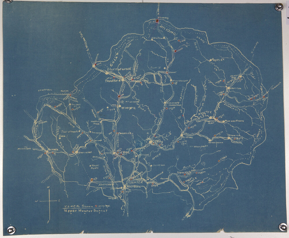 T.S. and Crown Reserves,  Upper Hunter district, centred on Waverley near Gundy, NSW