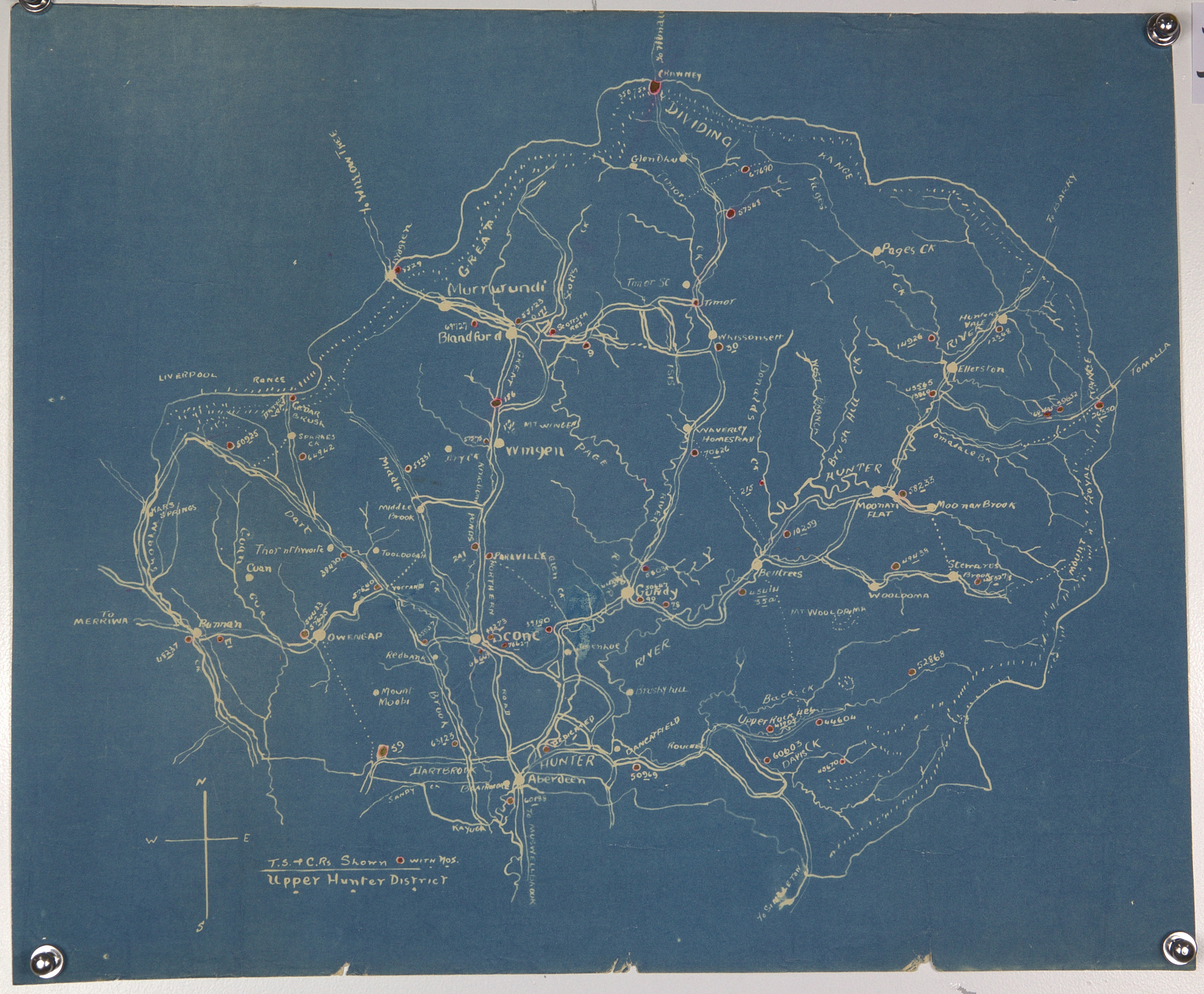 T.S. and Crown Reserves,  Upper Hunter district, centred on Waverley near Gundy, NSW