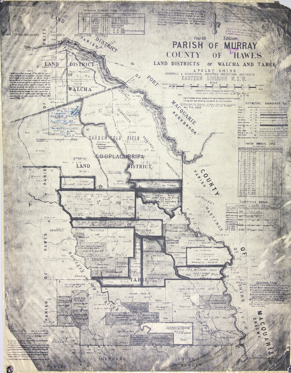 Aspley Shire, Walcha and Taree, 1924
