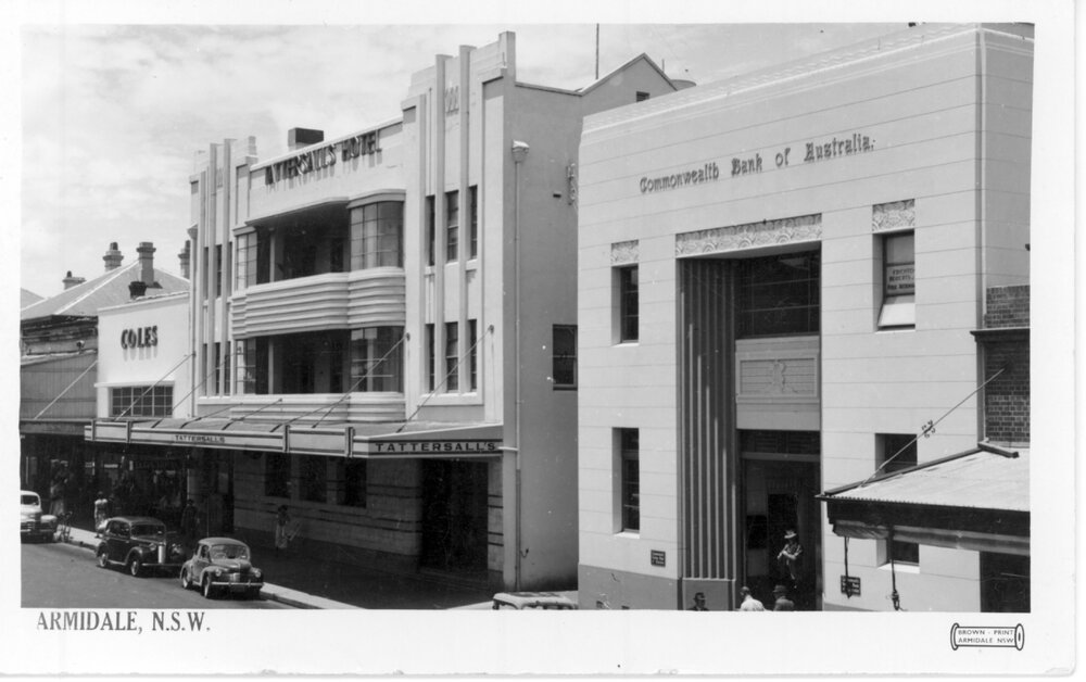 Beardy Street - Coles, Tattersalls Hotel, CBA
