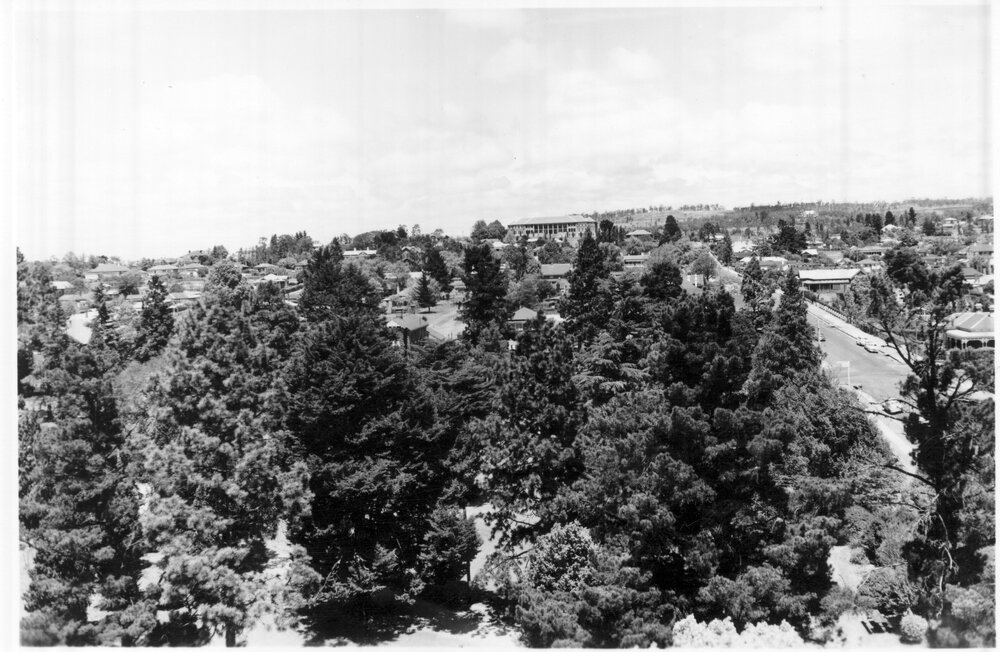 Panorama views from St Peter's Cathedral, South c. 1945