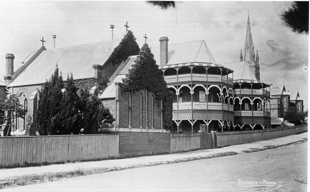 St Ursula's College with the old chapel from Barney Street