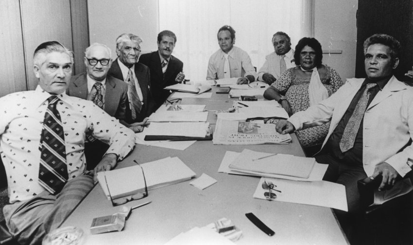 Bill Cohen with colleagues from the Aboriginal Advisory Council
