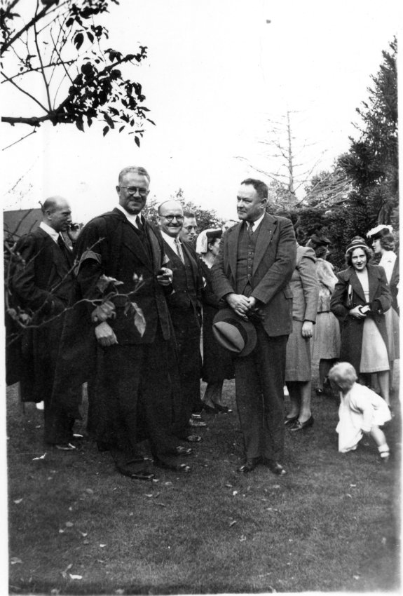 The two Wardens; Drs. Madgwick and Booth