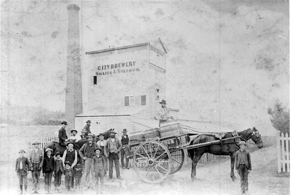 City Brewery, Hillier and Solomon, 1889