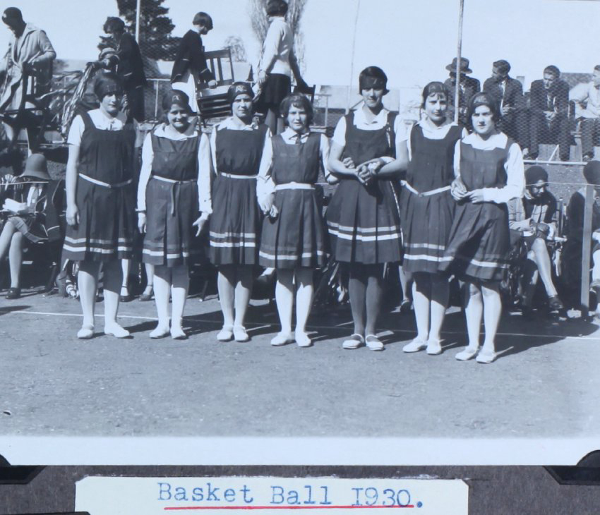 Women's Basket Ball, ATC, 1930 
