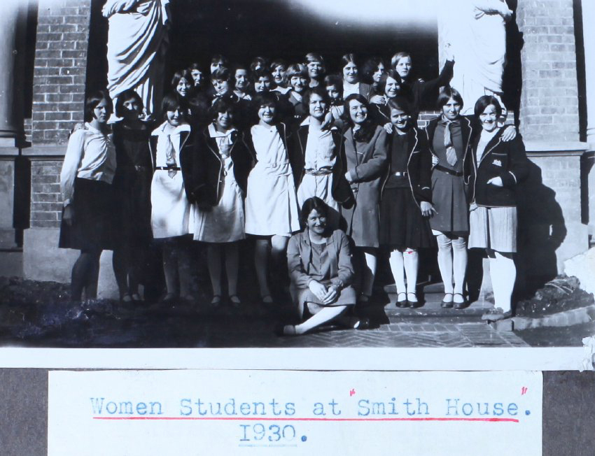 Women Students at "Smith House" 1930