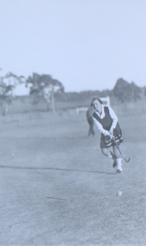 Lil Faulks, Hockey Centre Half, 1935 
