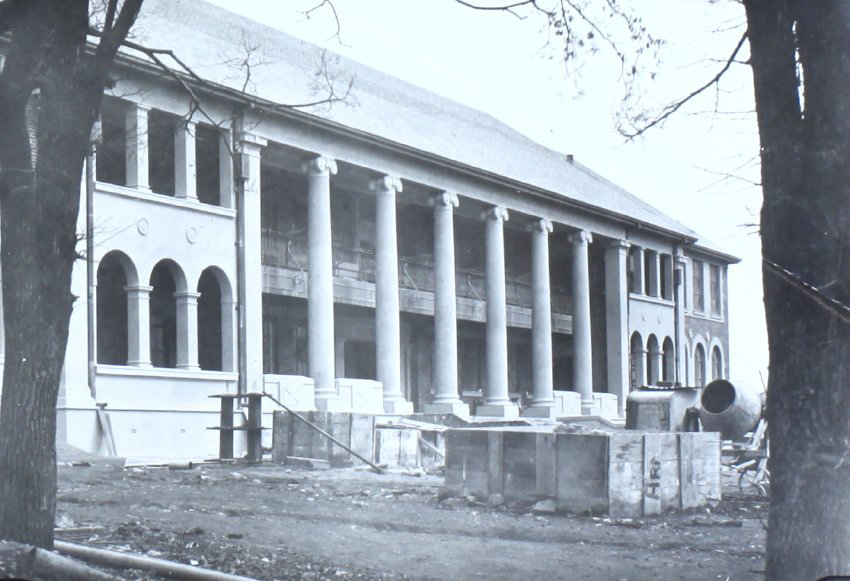 Armidale Teachers College during construction c.1929