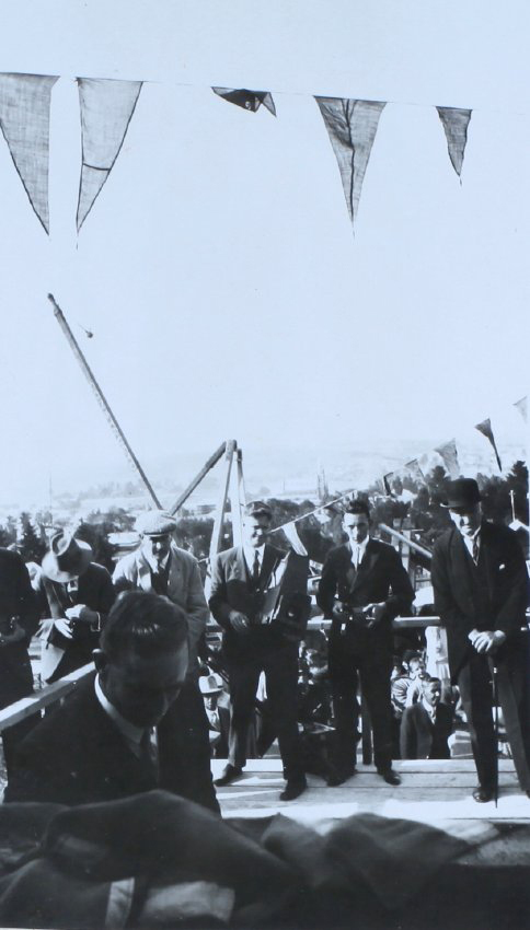 View of the Assembly at the laying of the foundation stones of the Armidale Teachers' College 2 November,1929