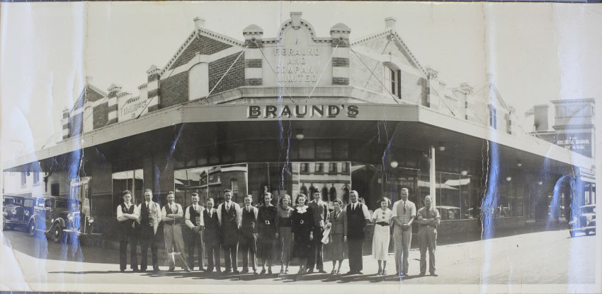 Staff at F Braund &amp; Co., n.d.
