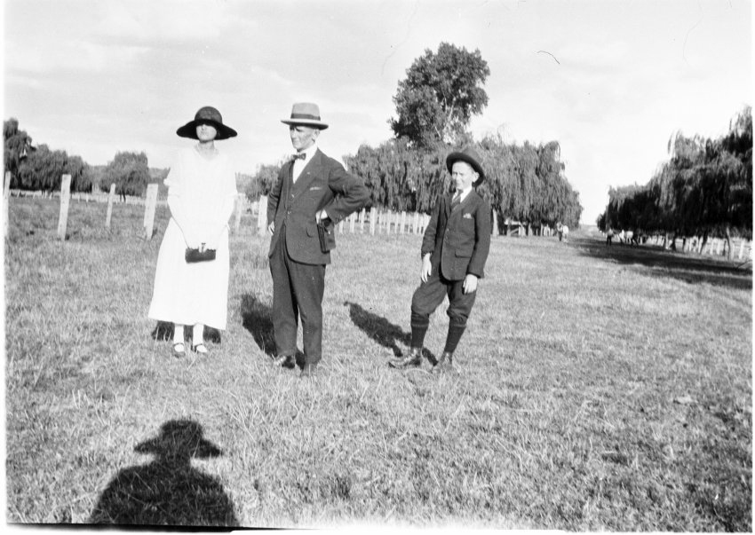 Clare Chamberlain, Billy Jopson and Ray Jopson