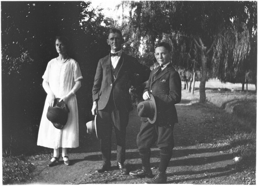 Clare Chamberlain, Billy Jopson and Ray Jopson