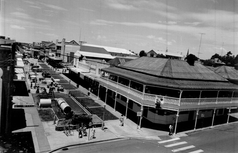 First mall from Richardson's roof