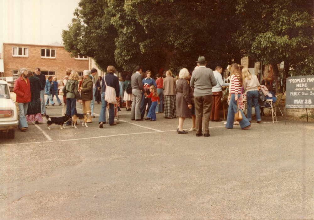 First Armidale Peoples Markets, May 28 [1975]