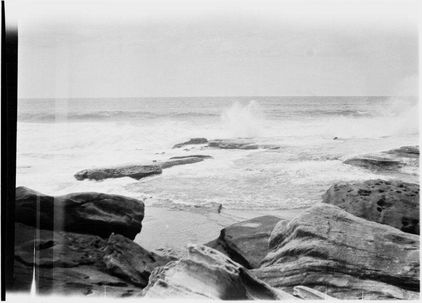 Unidentified stretch of rocky coastline
