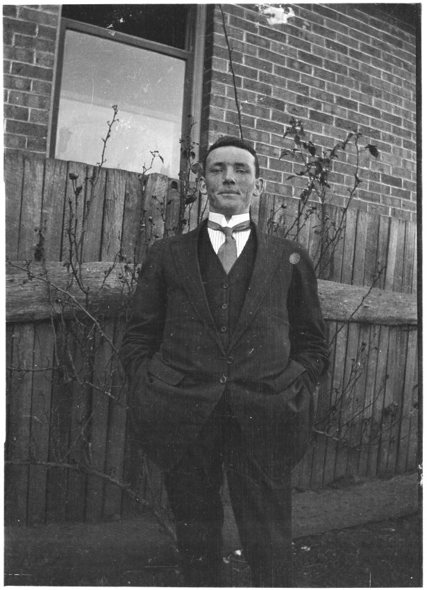 Unidentified young man