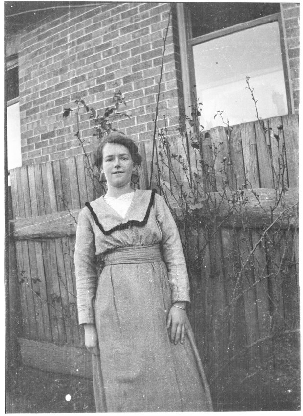 Unidentified young woman