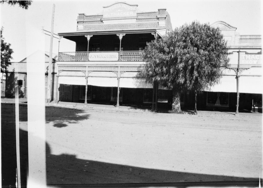 Shop belonging to J. Thacker, Peel Street, Tamworth