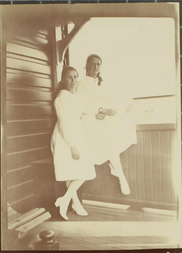 May and Claire Chamberlain