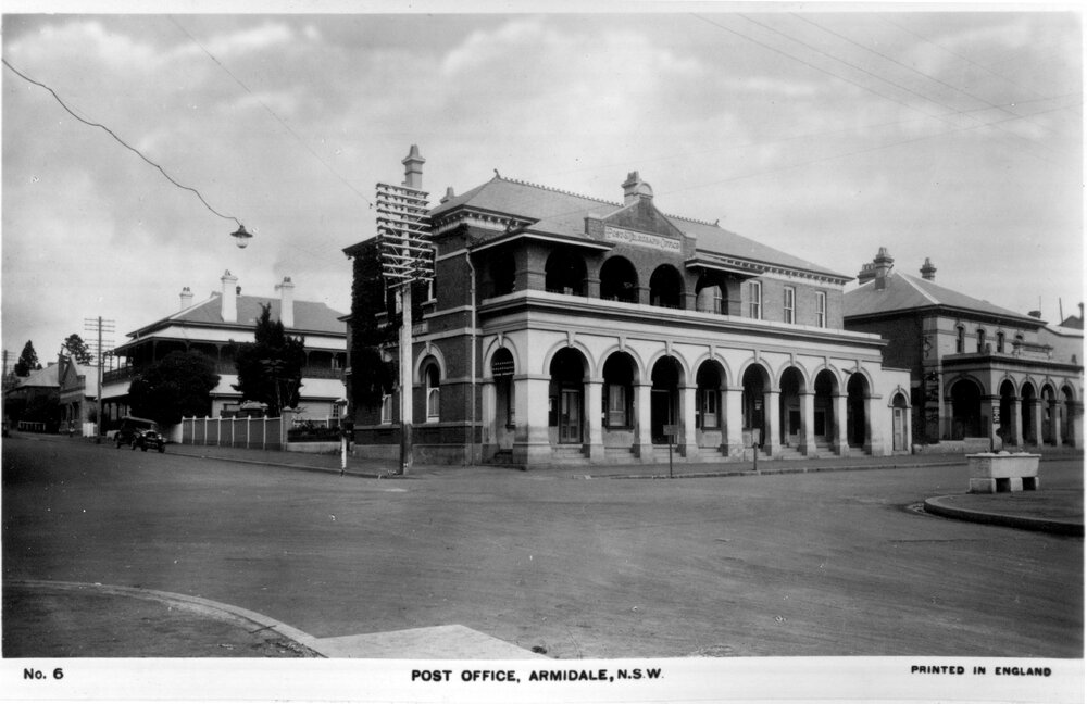 Post Office, Lands Board and Bank, Armidale, NSW